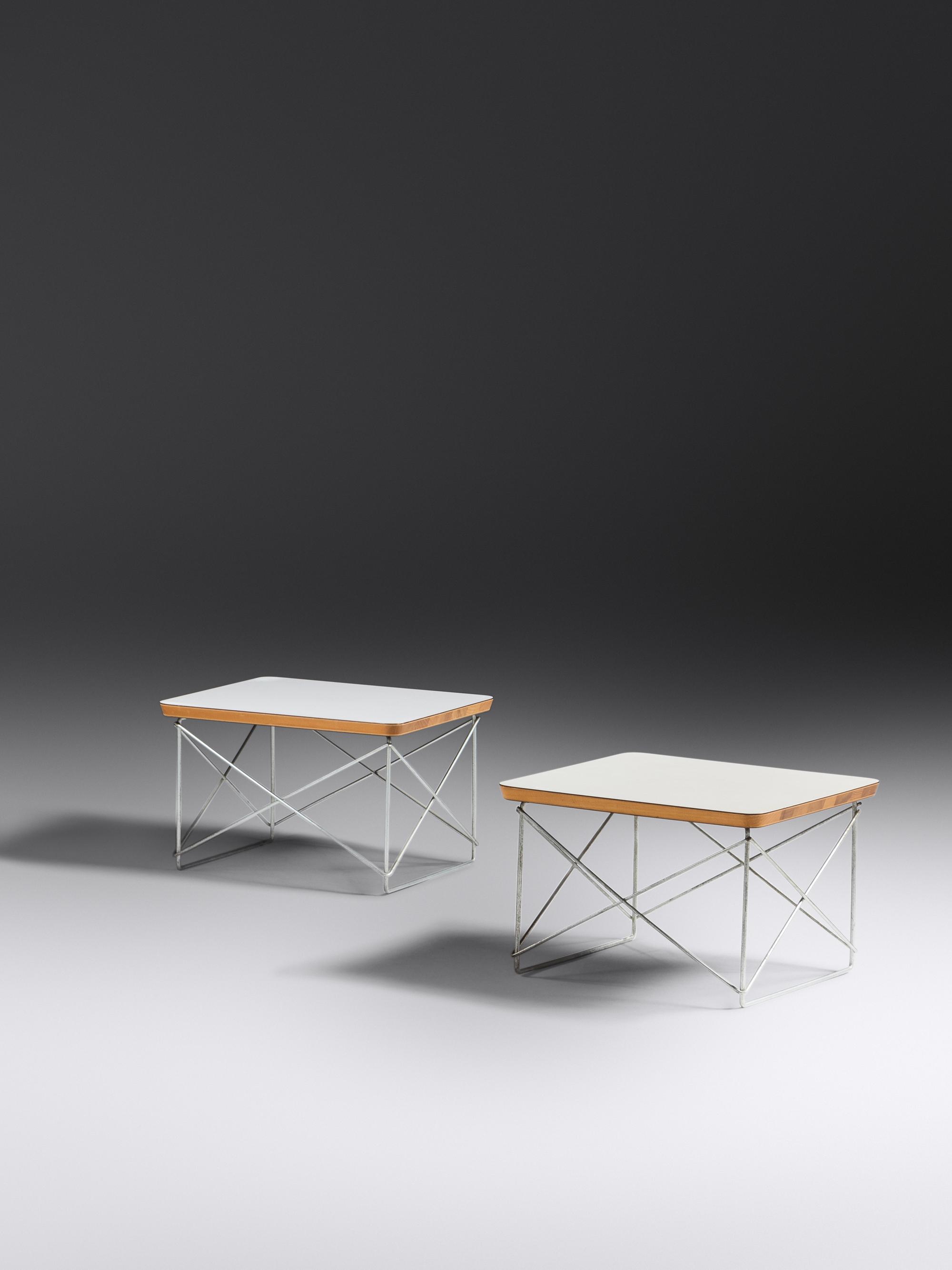 Pair of LTR Side Tables Herman Miller, USA