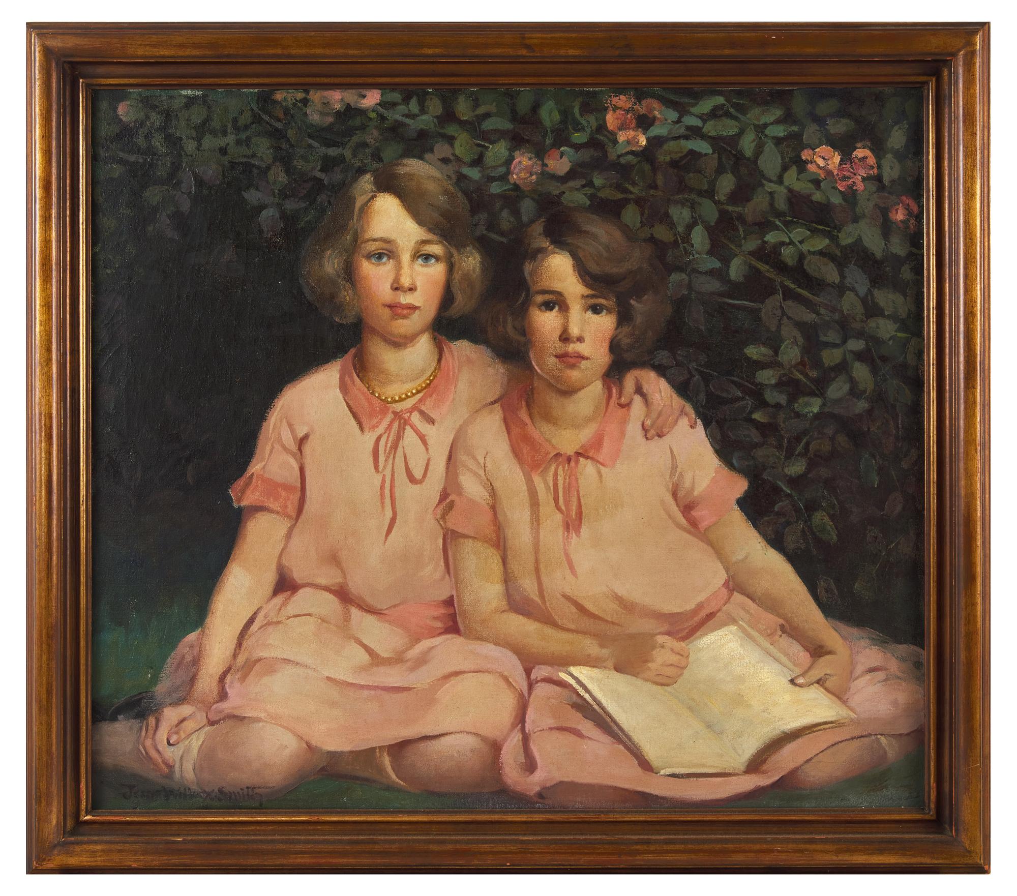 Portrait of Eleanor Glen and Mary Caven Pew; Later Mrs. I. Wistar Morris and Mrs. Richard P. Benson