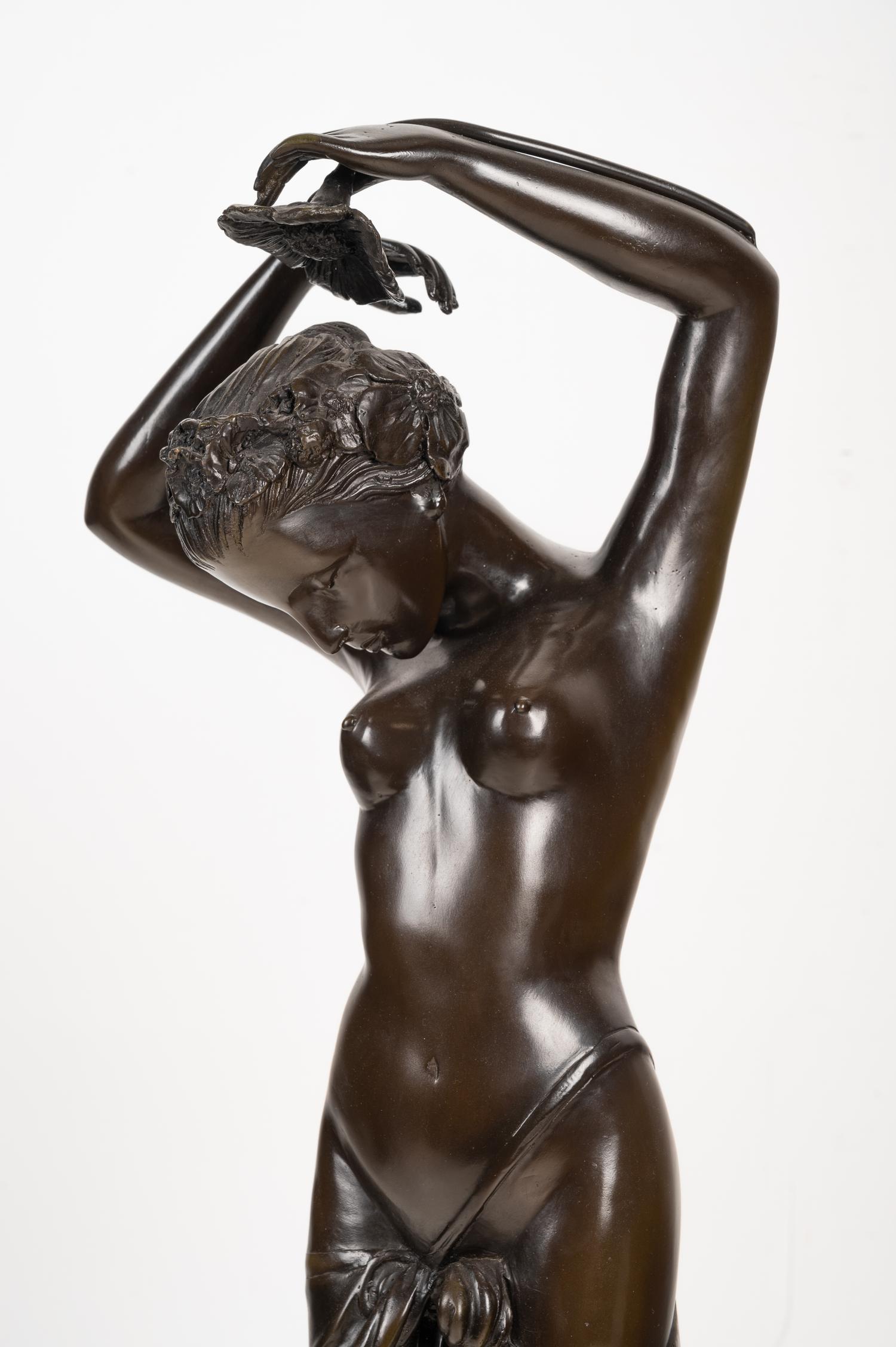 A Continental Bronze Figural Group