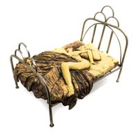 Frank Gallo, (American, b. 1933), Nude in Bed