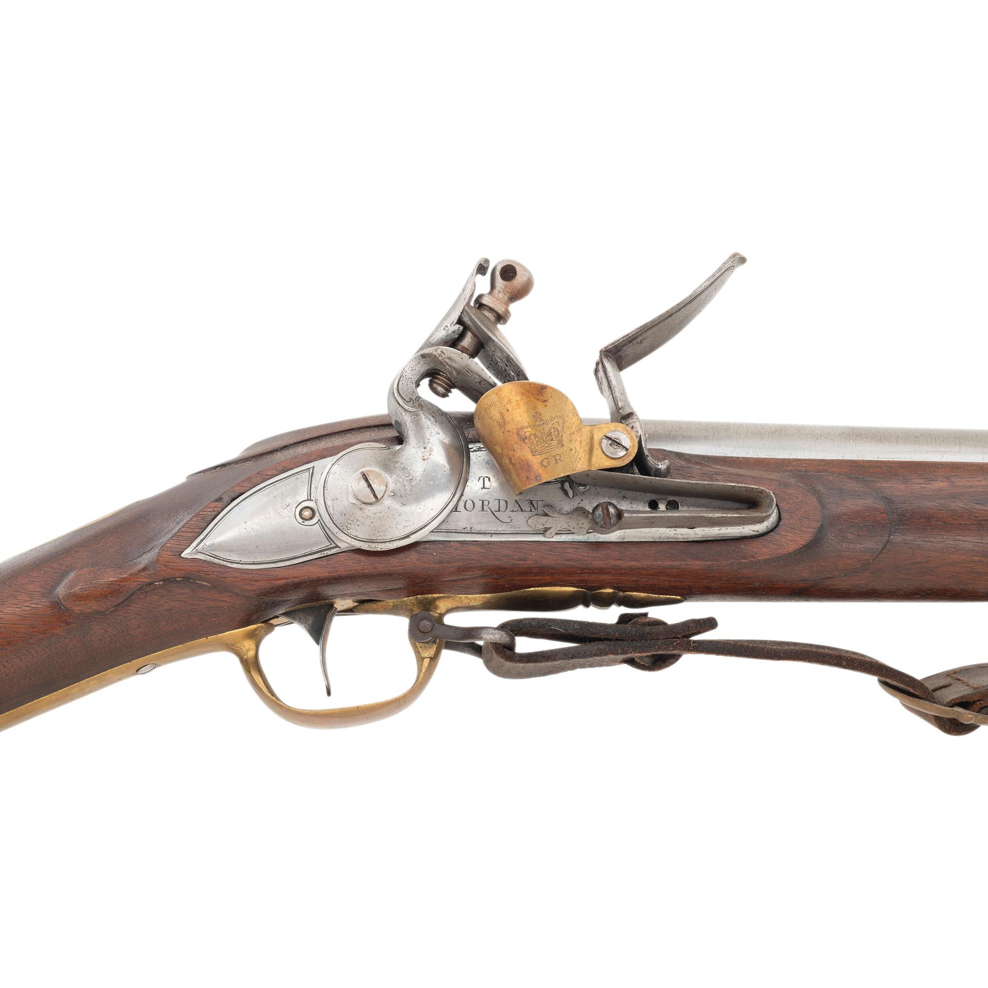 Reproduction Long Land Pattern Brown Bess with Reproduction Jordan Lock