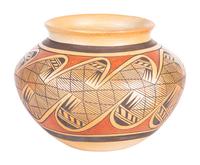 Polychrome Jar, with Migration Pattern