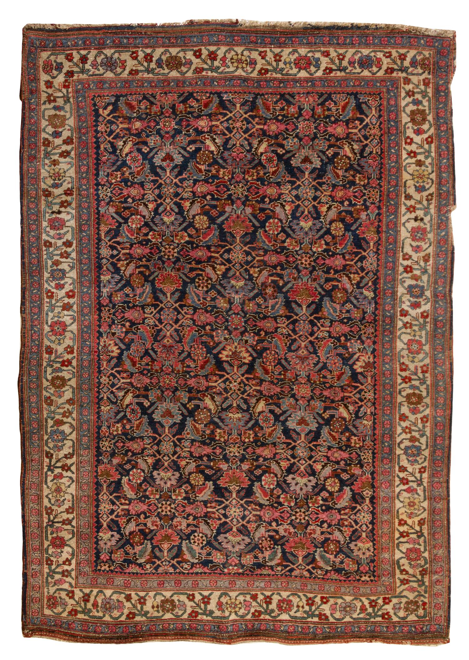A Bidjar Wool Rug 7 feet x 4 feet 8 inches.