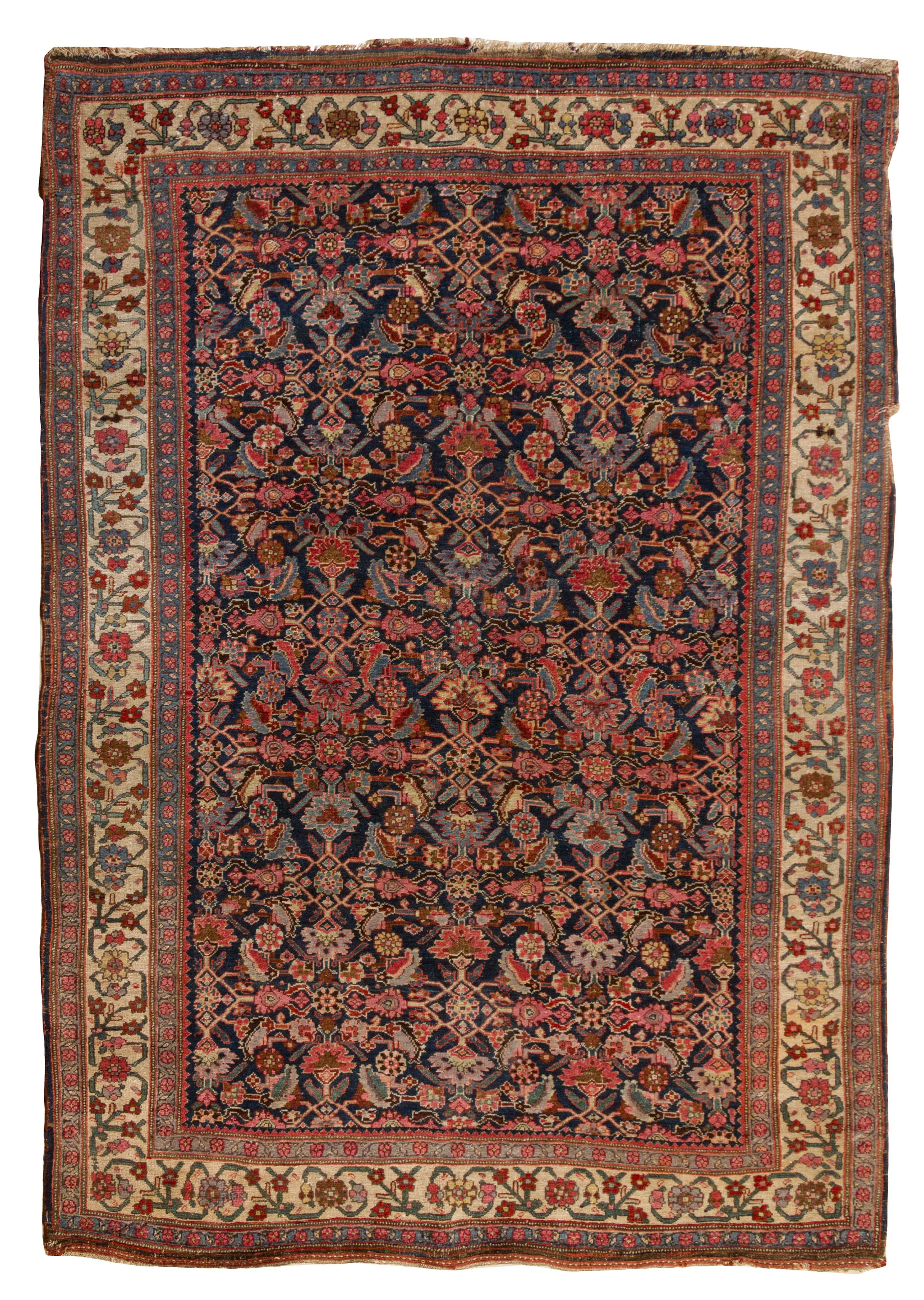 A Bidjar Wool Rug 7 feet x 4 feet 8 inches.