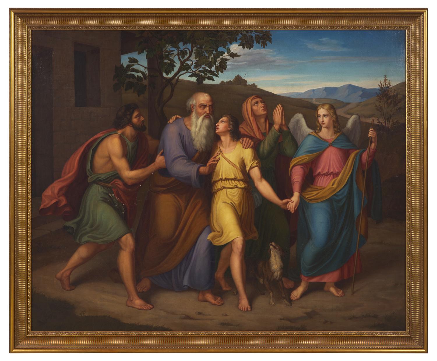 Tobias' Departure , 1838