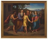 Tobias' Departure , 1838