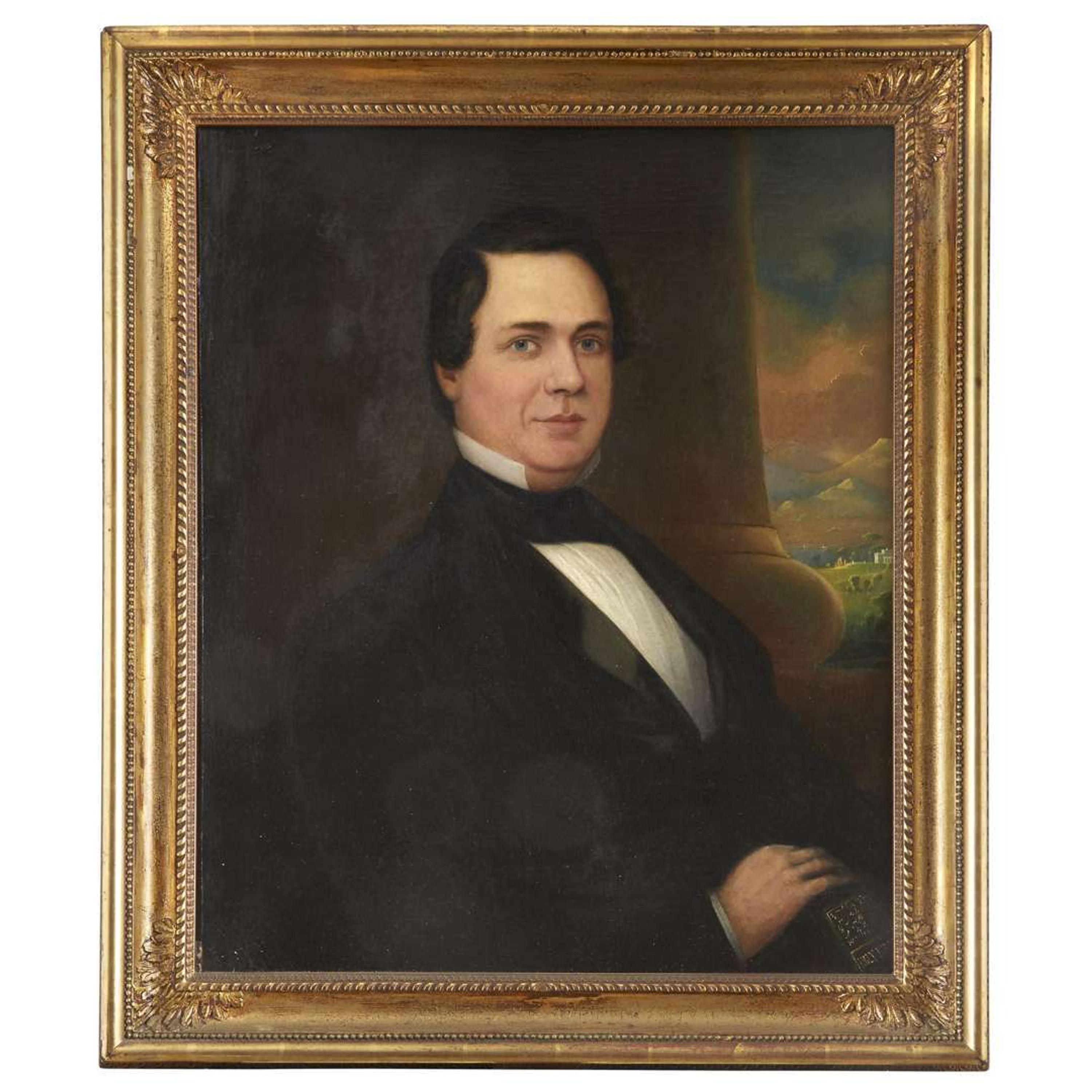 Robert Street (1796-1865) Pair of portraits: a lady and a gentleman