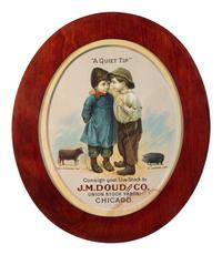 A J.M. Doud And Co. Livestock Advertising Print
