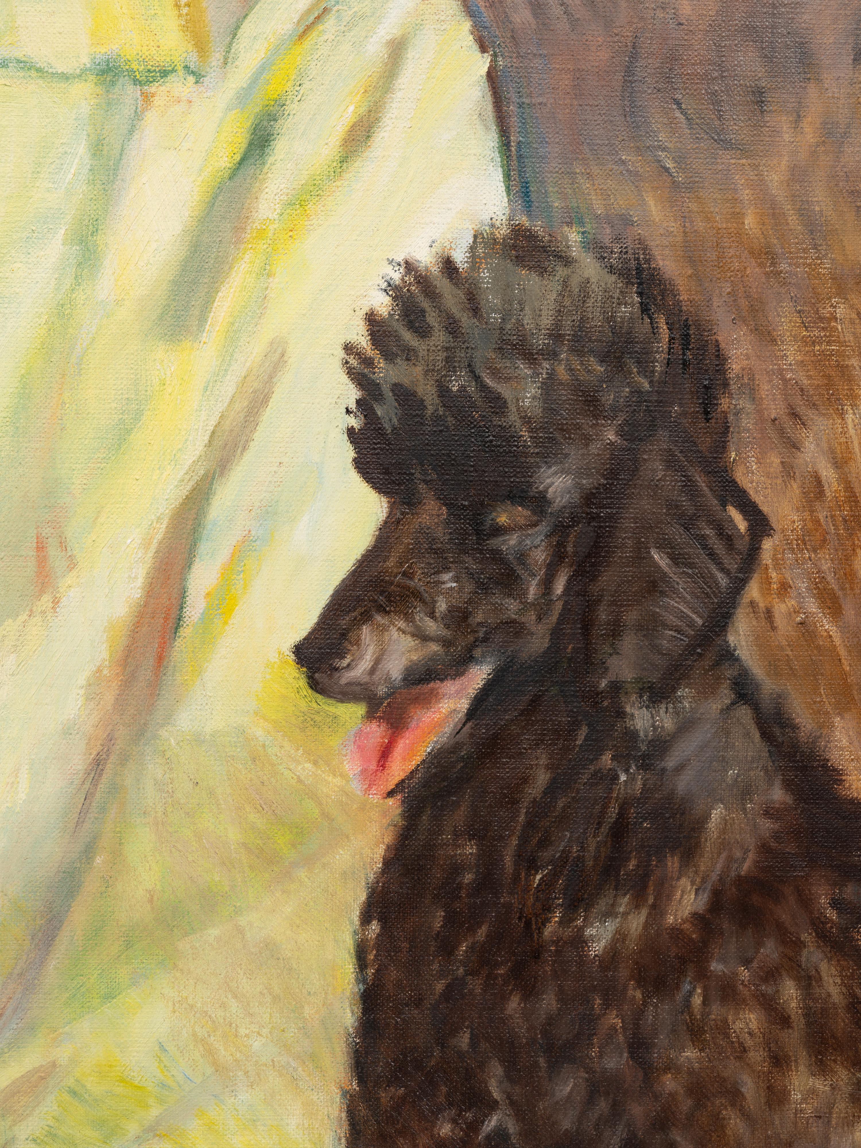 Maxime with Poodle