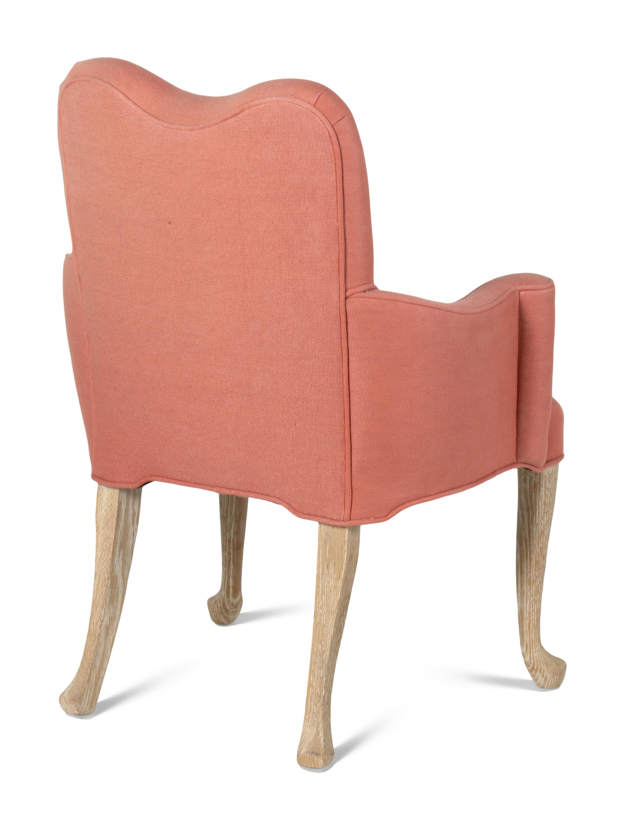 An English Painted Library Armchair