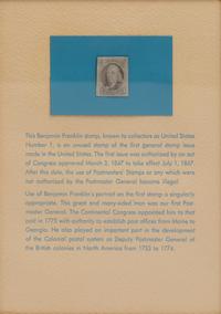 A Sheet of 100 Benjamin Franklin 1/2 Cent Orange-Red (#1030) Stamps