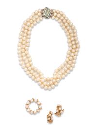 COLLECTION OF CULTURED PEARL JEWELRY