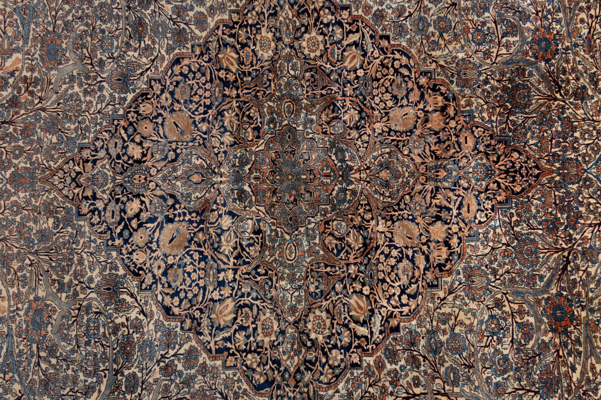 A Kirman Wool Rug