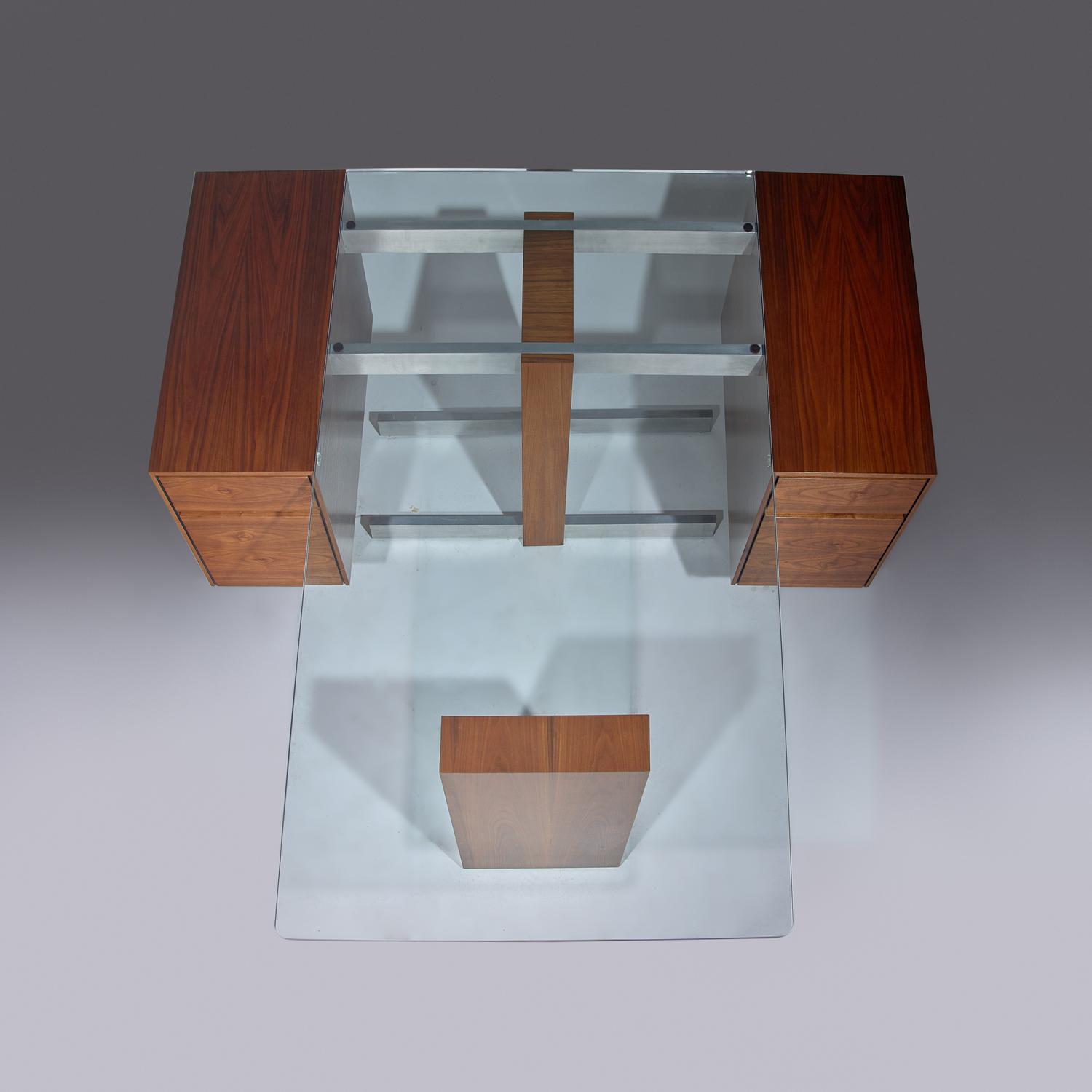 Cantilevered partner's desk, 6990 series USA, c. 1970