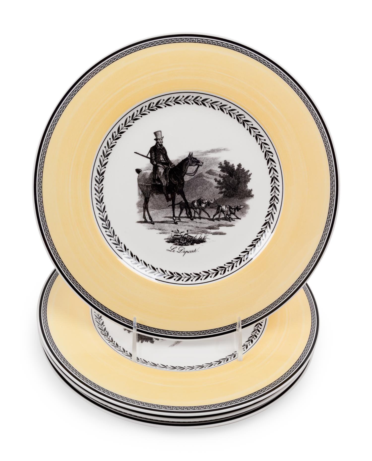 A Villeroy & Boch Audun Chasse Dinner Service