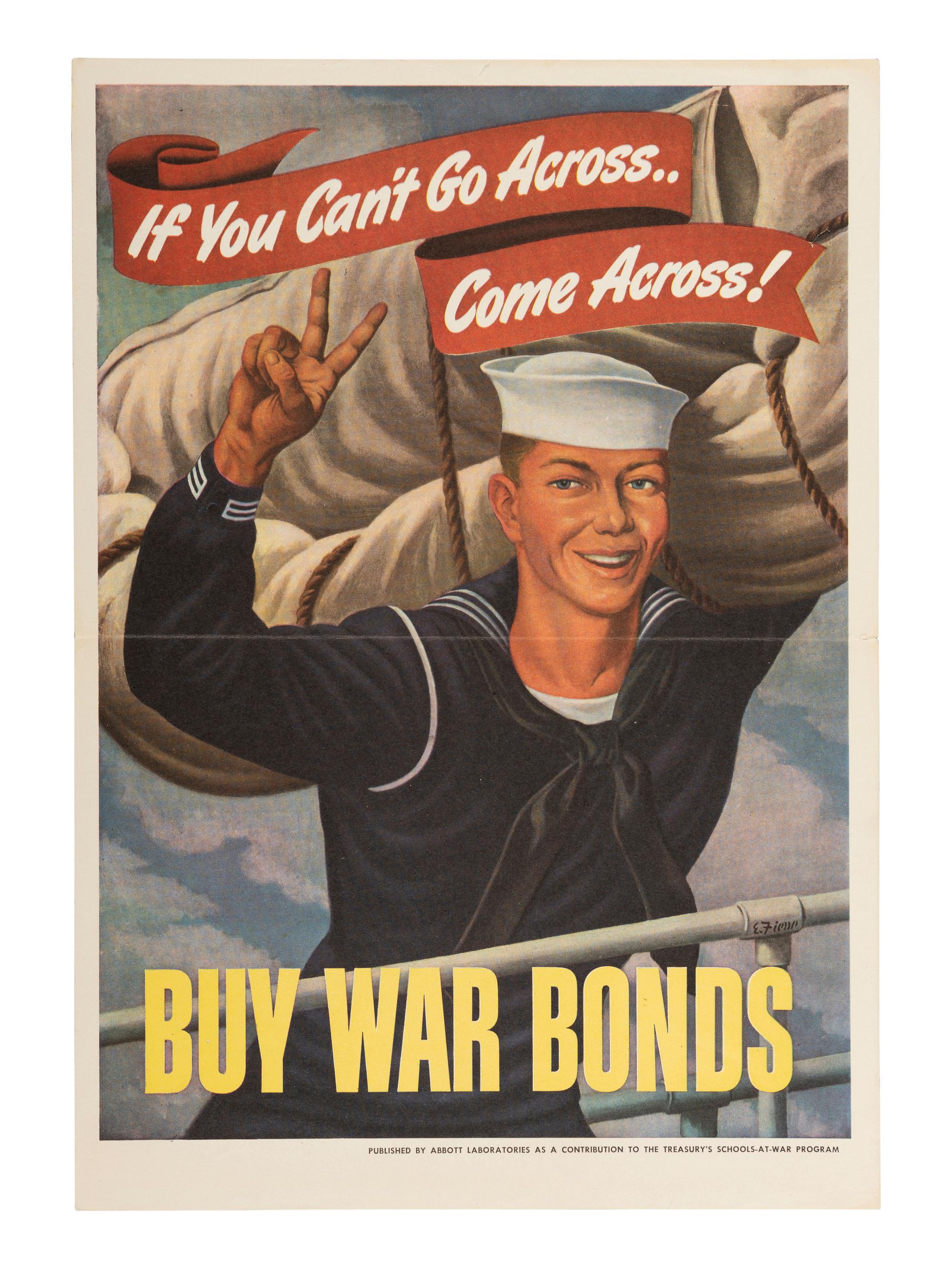 [WW2]. 12 World War II propaganda posters, comprising: