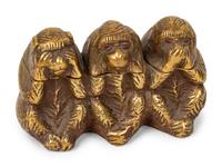 Two Monkey-Form Inkwells