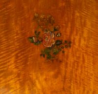 A George III Painted Satinwood Pembroke Table