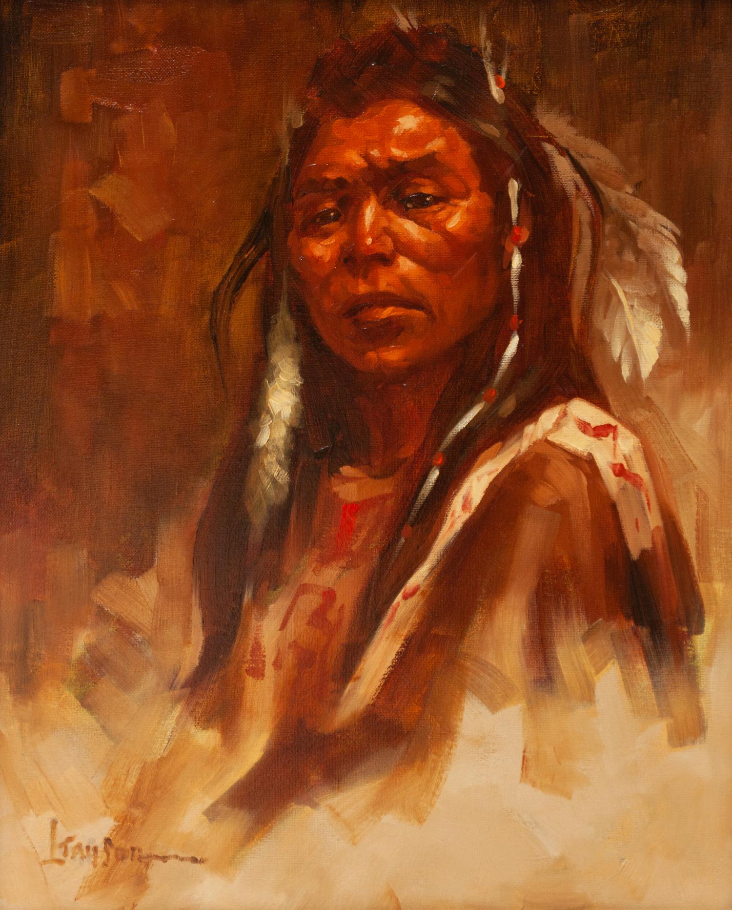Pair of Indian Portraits