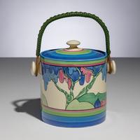Clarice Cliff (English, 1899–1972) — Rudyard pattern Biscuit Basket