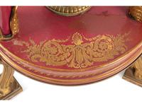 A Sèvres Style Gilt Bronze Mounted Porcelain Jardinière on Stand