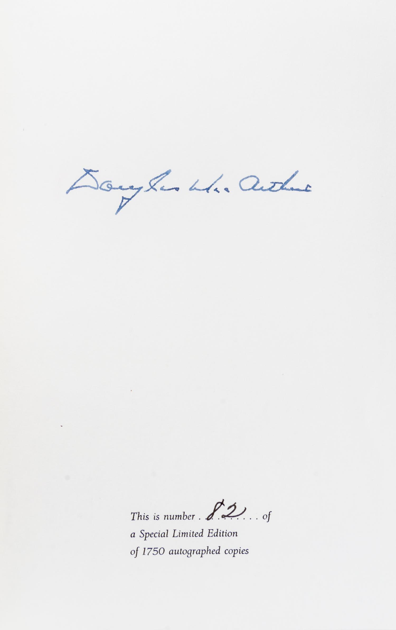 MACARTHUR, DOUGLAS. Reminiscences. New York, 1964. Limited, signed.