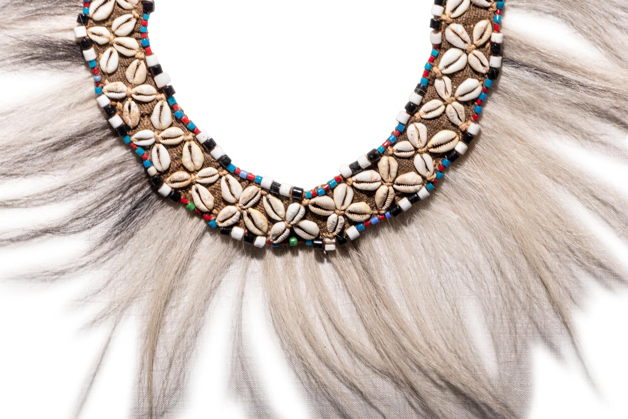 A Group of Four Amazonian Shell Belts or Headdresses