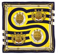An Hermes 90cm Silk Scarf, 36"x36".