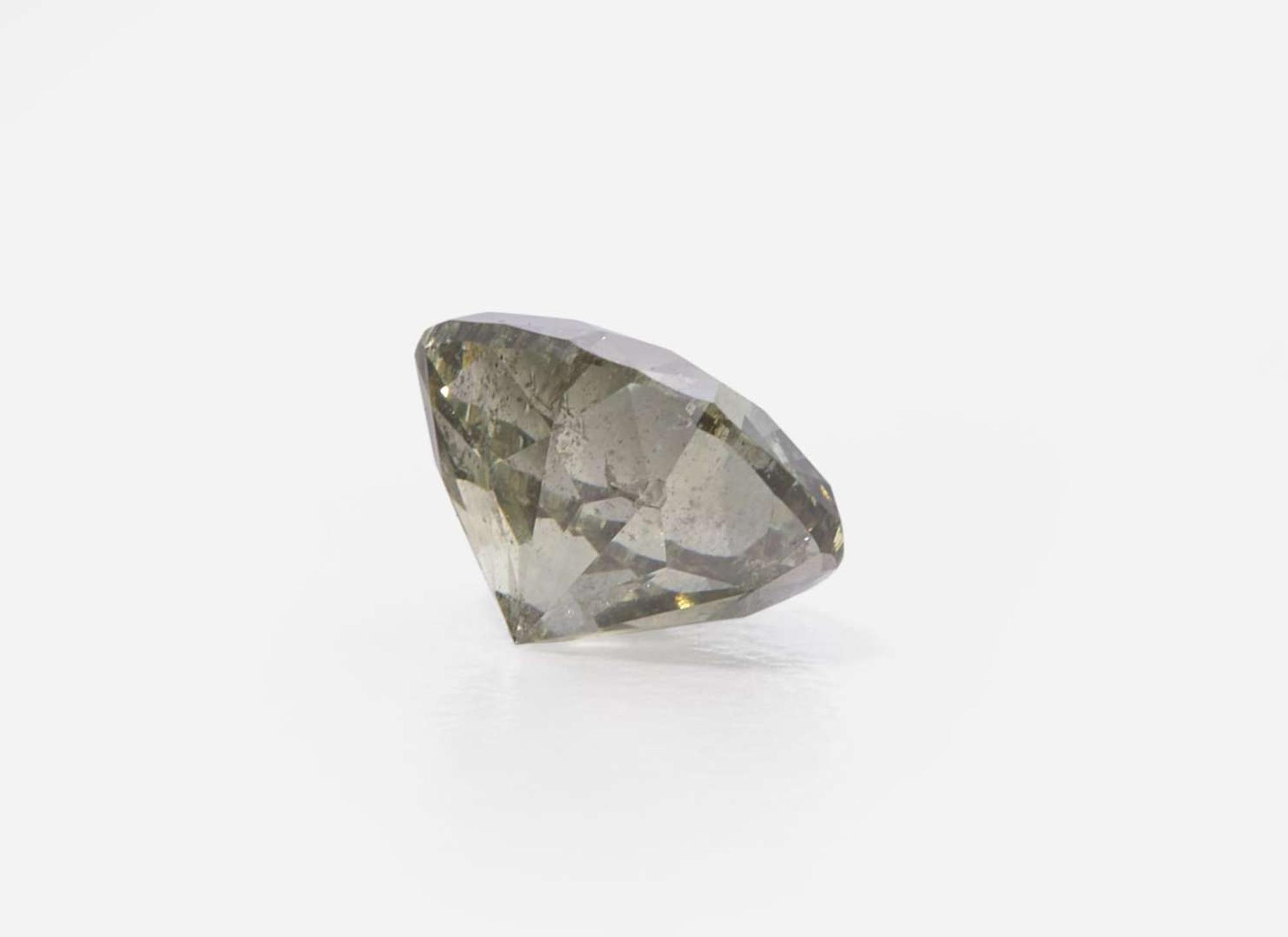 An Unmounted 1.01 Carat Cushion-Cut Chameleon Diamond, GIA Certified