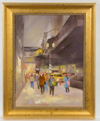Robert Pernau, (American, 20th century), Chicago El