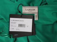 LANVIN, GREEN HALTER GOWN