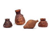 Collection of Paiute, Navajo, and Apache Canteens