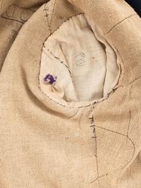[CIVIL WAR]. Union Artillery shell jacket with saber belt and holster.