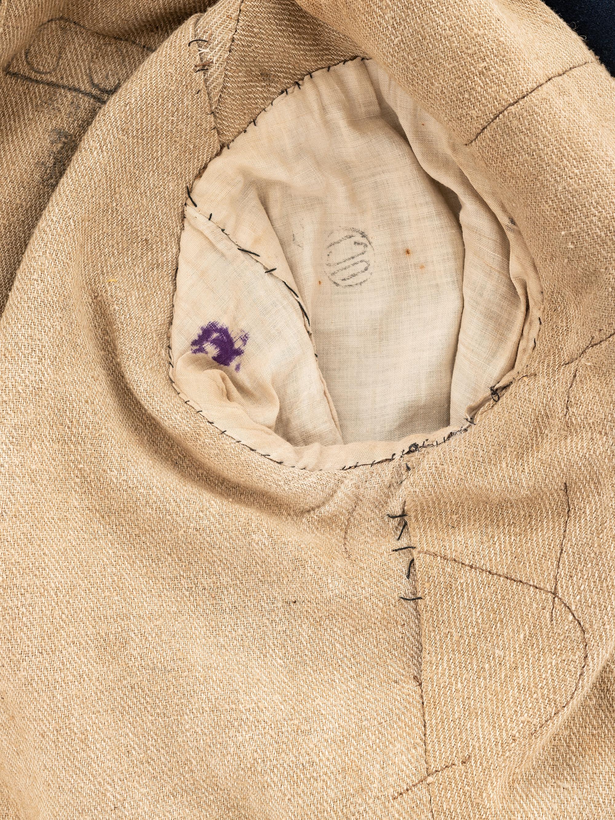 [CIVIL WAR]. Union Artillery shell jacket with saber belt and holster.
