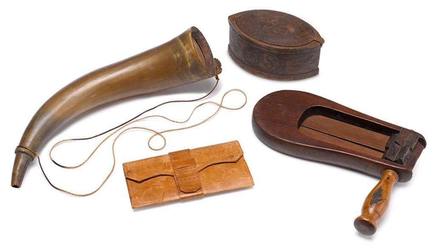 Items associated with the Capen and Billings families of Massachusetts 18th and 19th century