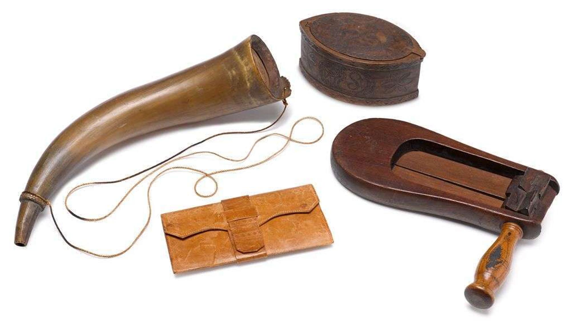Items associated with the Capen and Billings families of Massachusetts 18th and 19th century