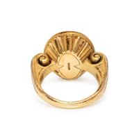 ATTILIO CODOGNATO, CARVED EMERALD INTAGLIO RING