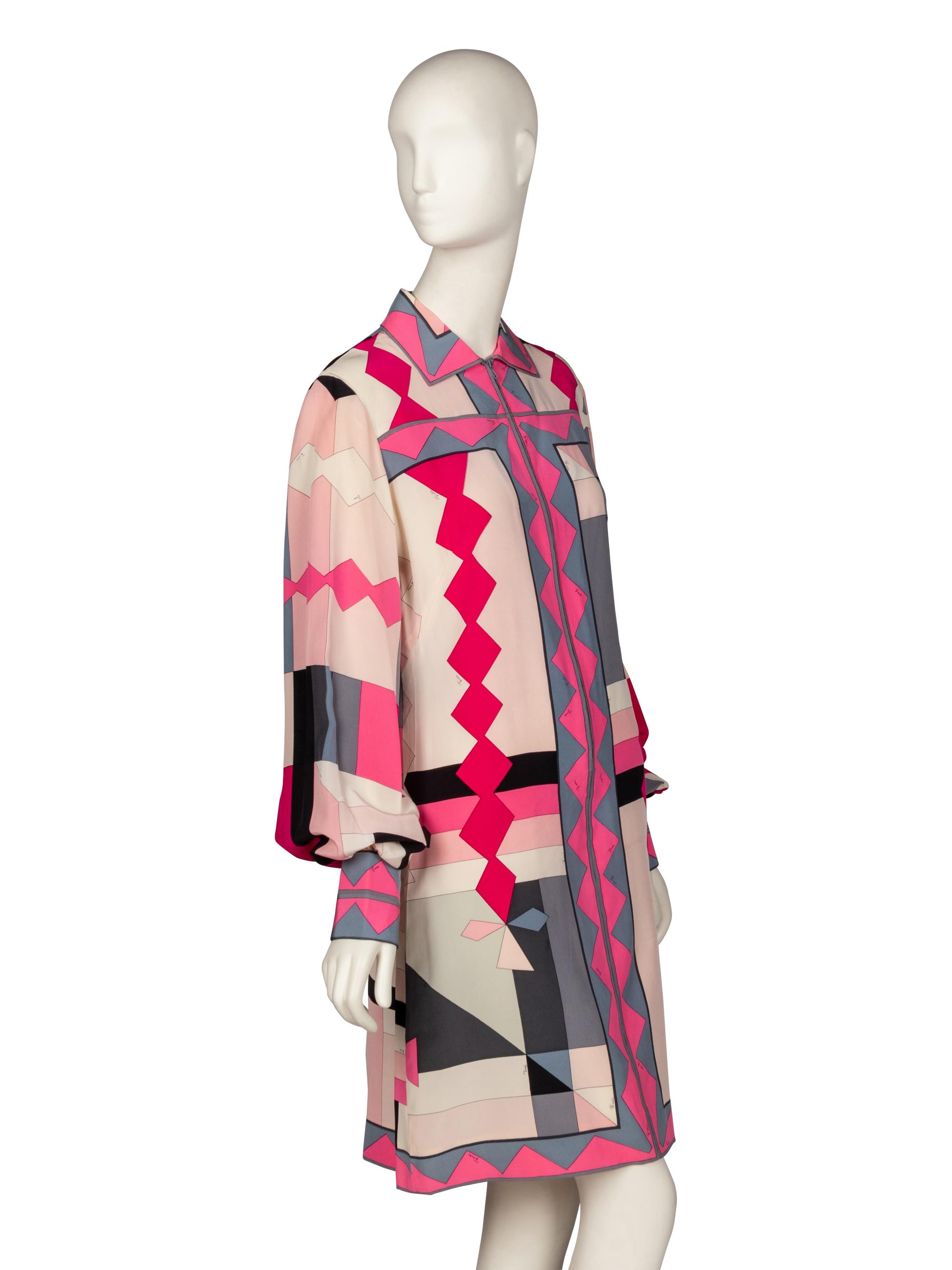 Emilio Pucci, Printed Shirt Dress