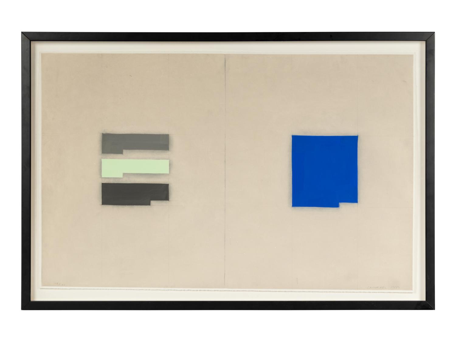 Cobalt Blue: Al, O, Co (from the Elements of Pigment series)