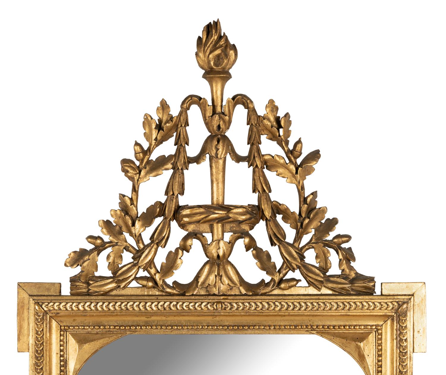 An Italian Giltwood Mirror Frame