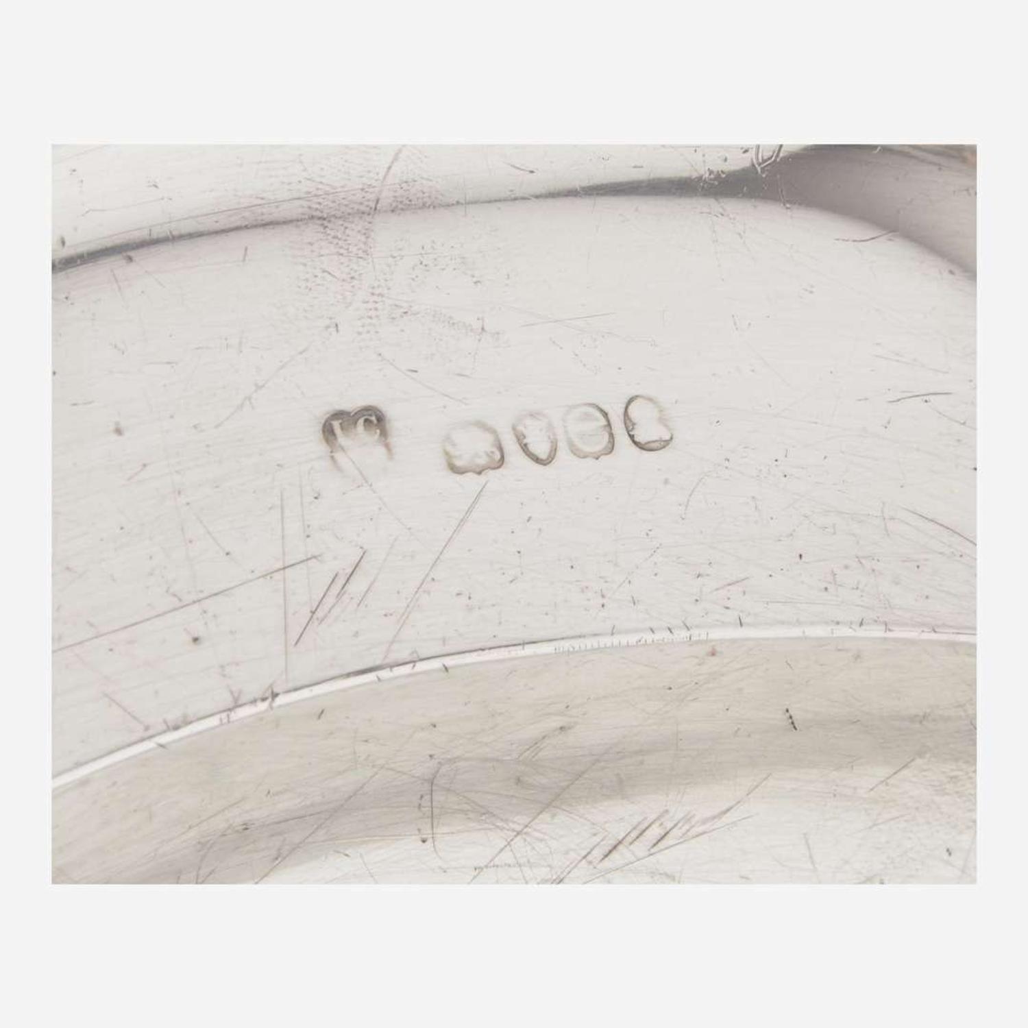 A large George III sterling silver meat tray Partially rubbed maker's mark, likely Joseph Craddock & William Ker Reid, London, 1818
