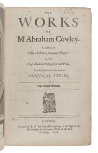[ENGLISH LITERATURE & HISTORY].