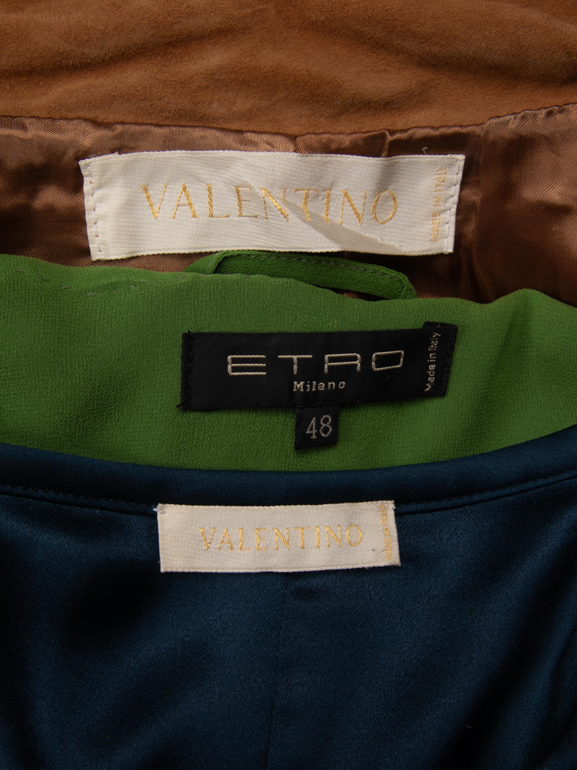 Valentino and Etro Jackets