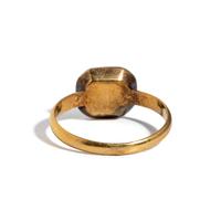 A Georgian Stuart Crystal Finger Ring