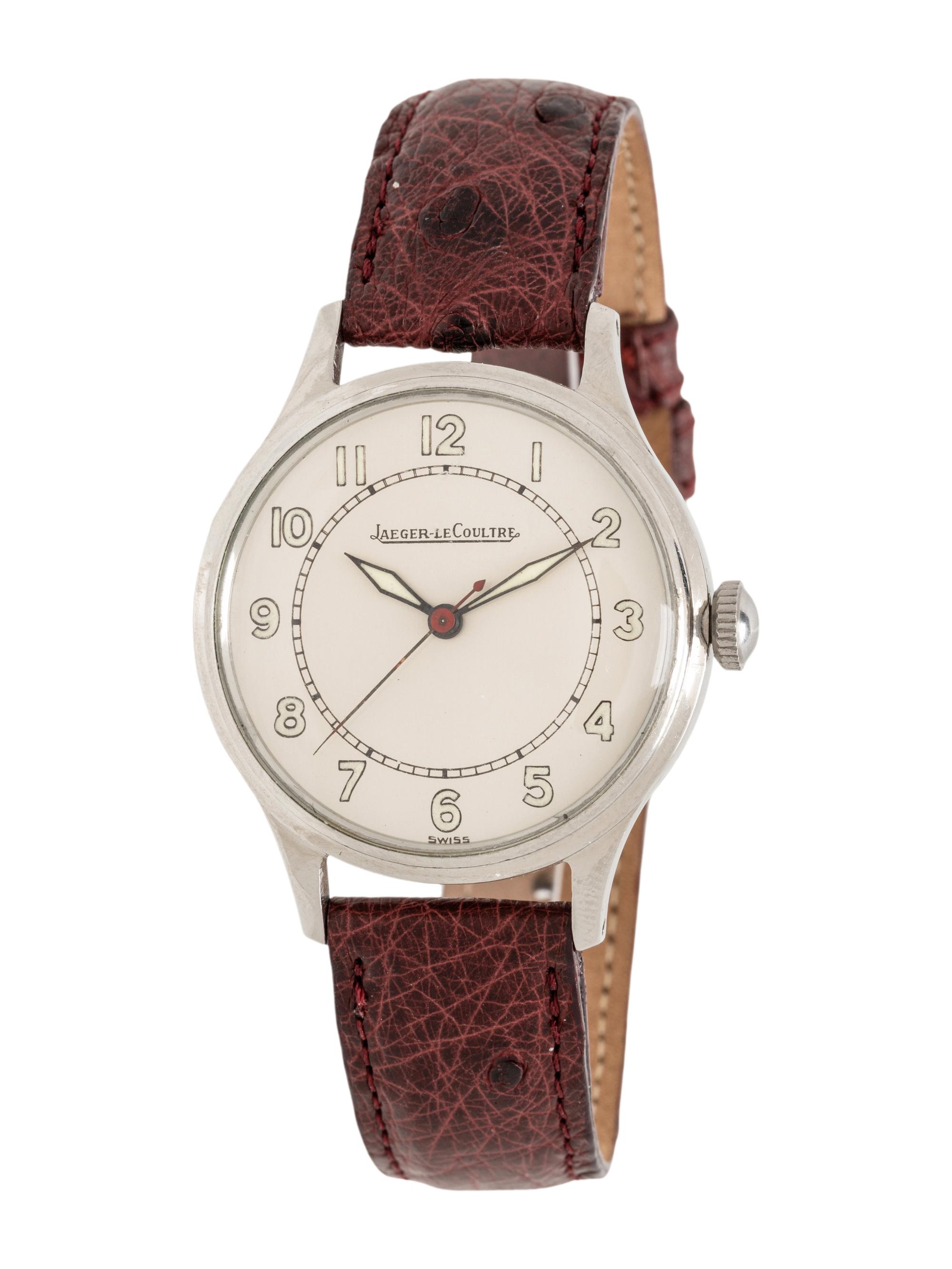 JAEGER-LECOULTRE, STAINLESS STEEL WATCH