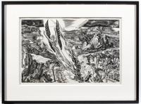Albert Decaris, (French, 1901-1988), Untitled from the Samson Agonistes suite, c. 1939