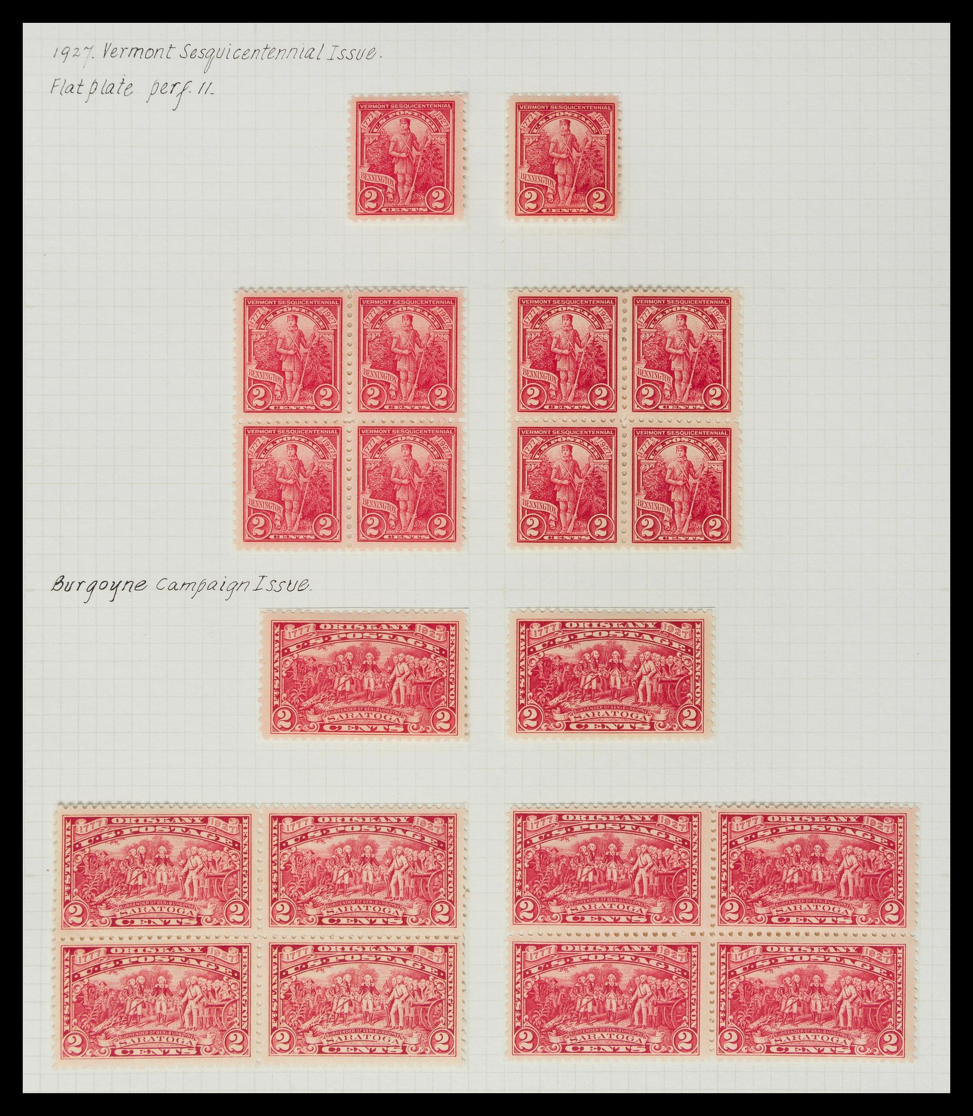A Collection of United States Commemorative Stamps — 1904-1932