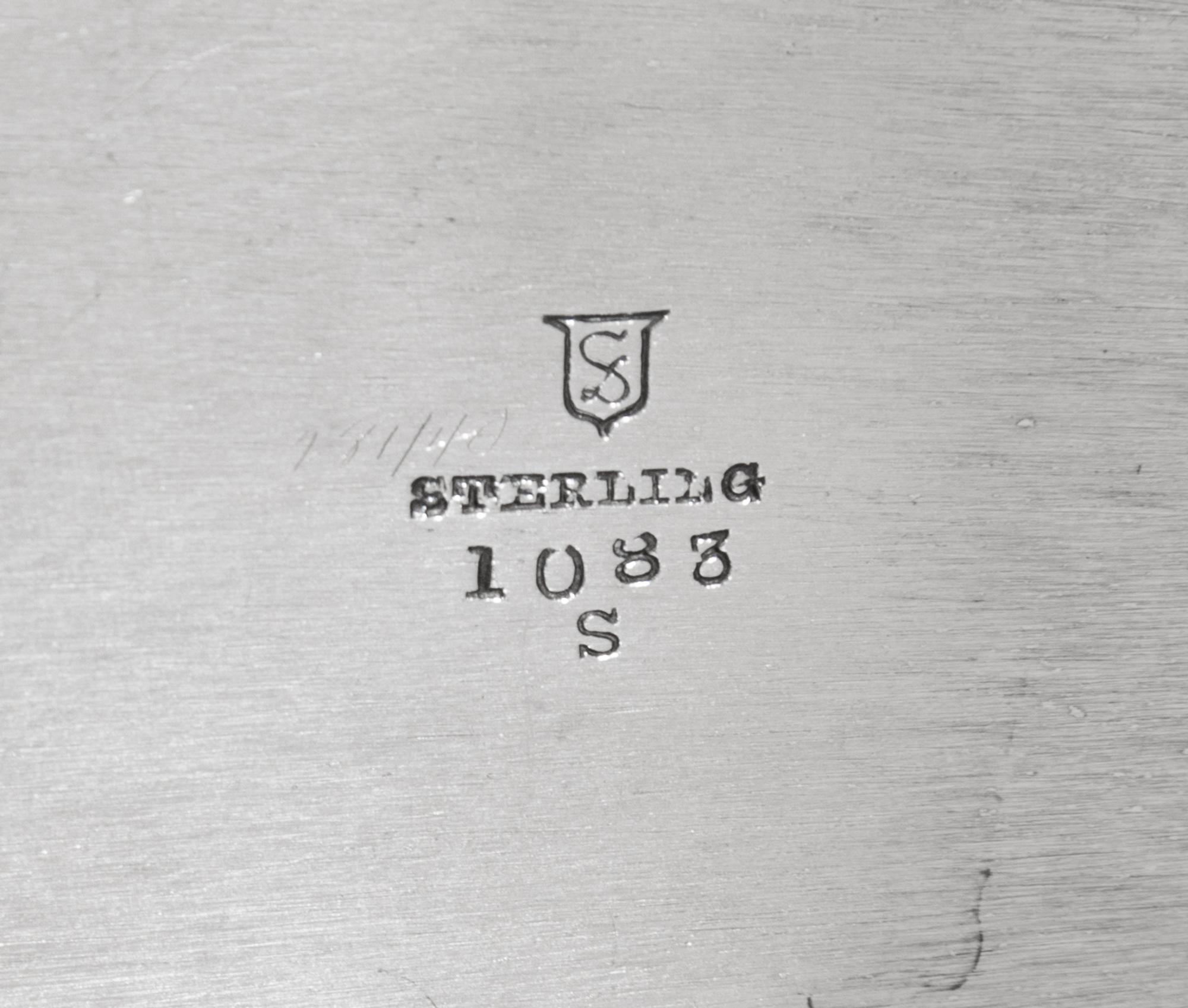 Two American Silver Hollowware Articles