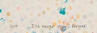 I'll Never Stay, Forever. (from The Currency ), 2016