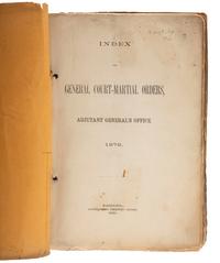 [LATE INDIAN WARS]. A group of manuscript and print ephemera related to the late Indian Wars era and western territories, highlighted by an 1884 petition to President Chester Arthur from prominent New Mexico Territory representatives.